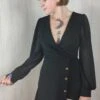 Combi Tailleur Court Noir -Mode de luxe IMG20220519115805