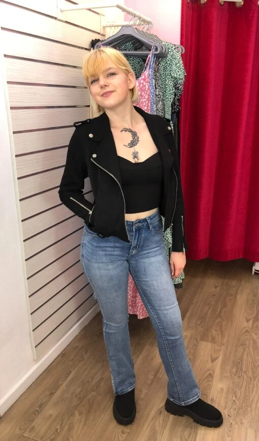 Veste Courte Style Daim – Image 2