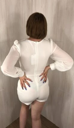 Combinaison Courte Style Tailleur -Mode de luxe IMG 2522