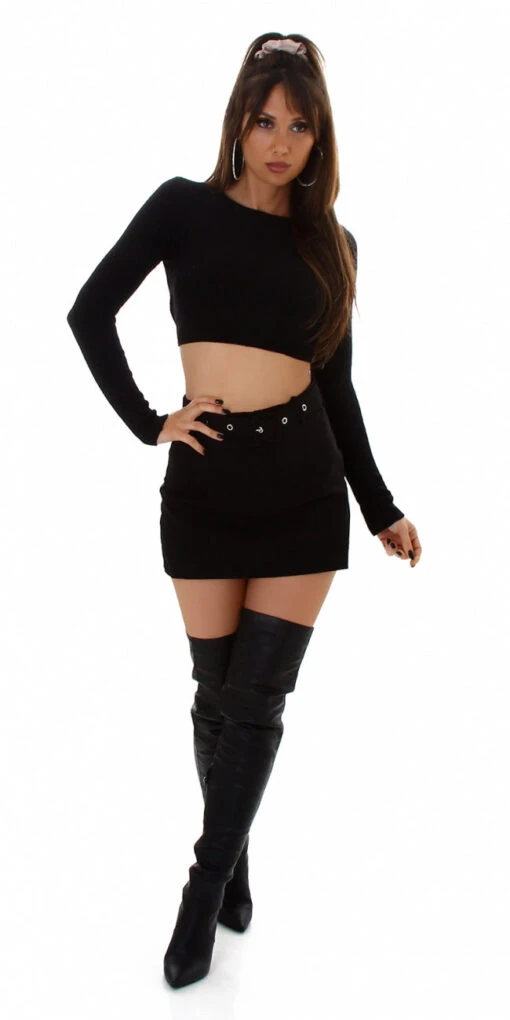 Jupe Short Avec Ceinture – Image 5