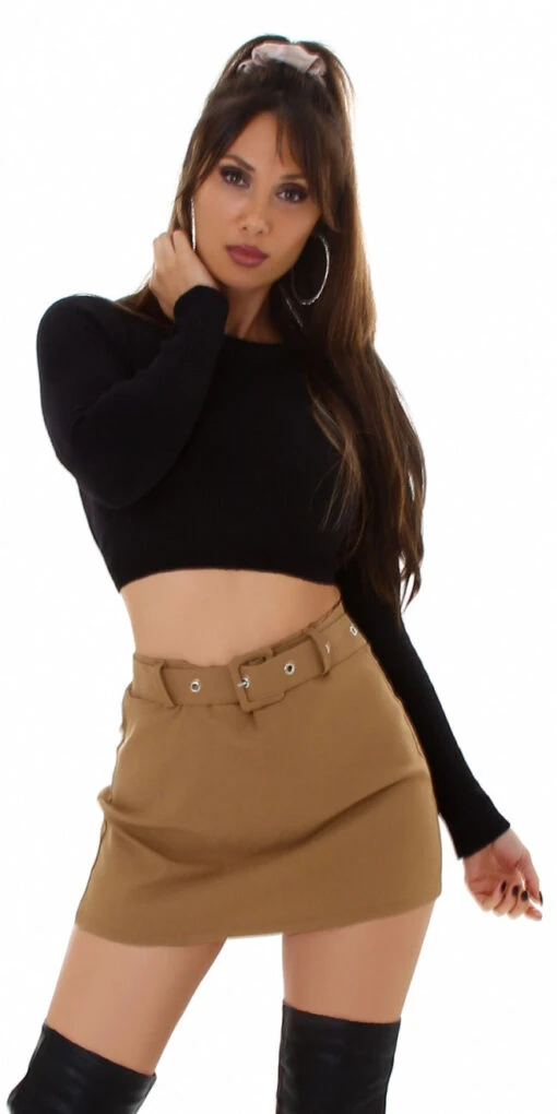 Jupe Short Avec Ceinture – Image 8