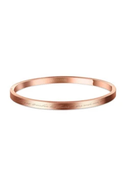Bracelet Acier Or Rosé Laisse Tomber Les Fleurs Et Sers Moi Un Mojito