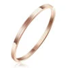 Bracelet Acier Or Rosé Une Mamie Formidable -Mode de luxe ceramik bracelet jonc fin en acier 316l avec message une mamie formidable pink 1