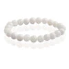 Bracelet Pierre De Lune Naturelle -Mode de luxe ceramik bracelet pierre naturelle 8mm pierre de lune white 1