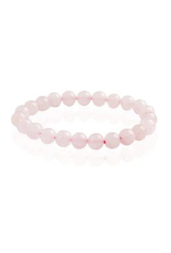 Bracelet Quartz Rose Pierres Naturelles