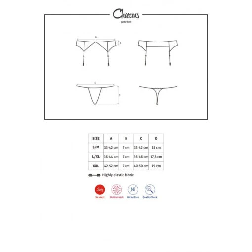 Obsessive Porte Jarretelles De Charme – Image 2