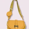 Sac à Main Jaune -Mode de luxe evanes evanes132 yellow 1