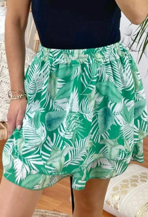 Jupe Courte Verte – Image 2
